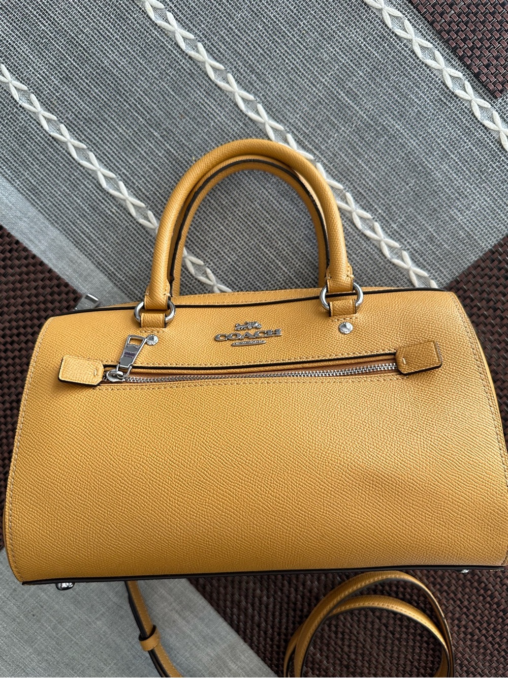 SOLD SOLD 
Coach Rowan Satchel - Picture 15 of 16